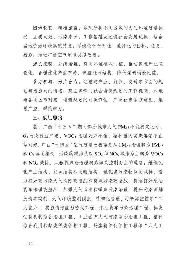 《广西壮族自治区“十四五”空气质量全面改善规划》印发(图14)